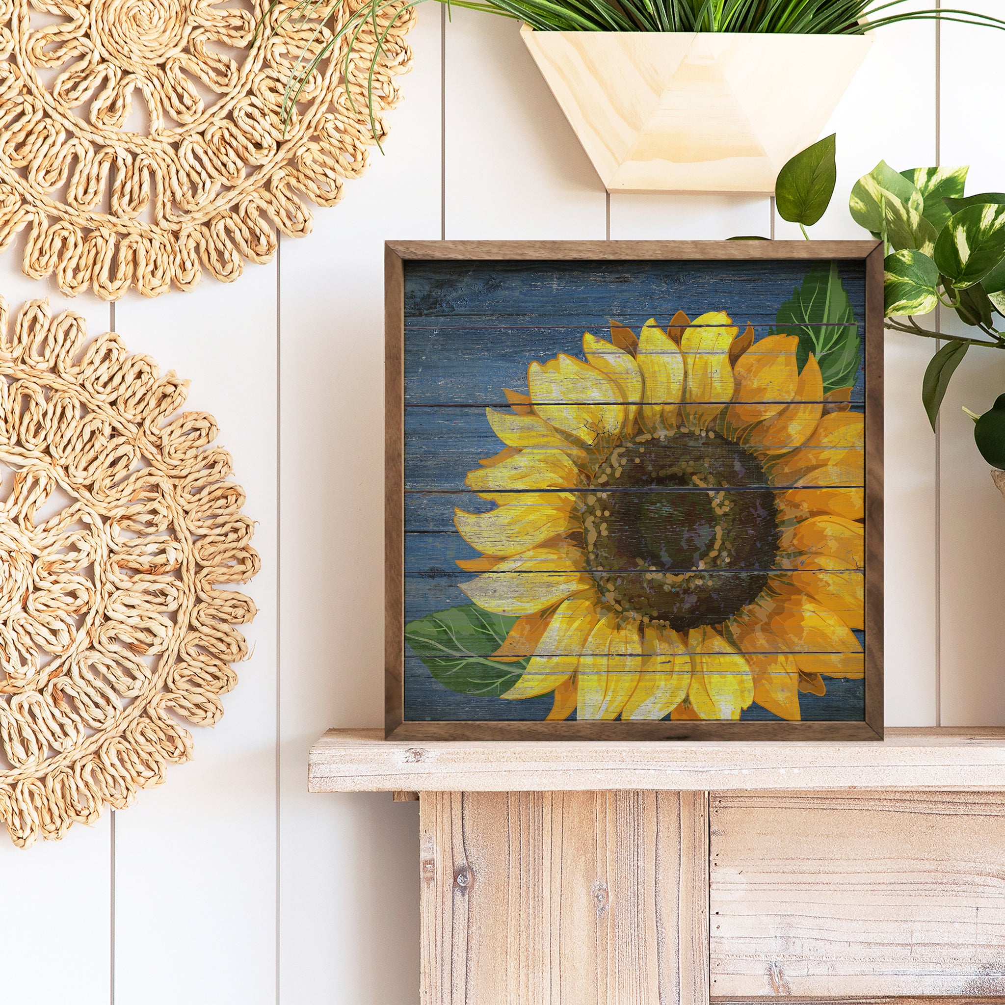 Denim Sunflower - best sellers seasonal | Kendrick Home